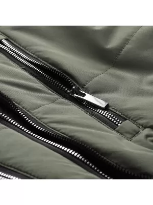 Jachetă pentru bărbați ALPINE PRO COLWEL VERDE