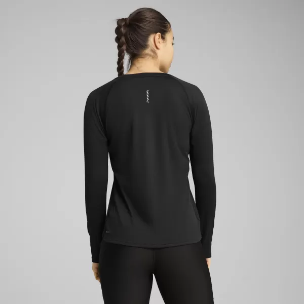  Cămaşă PUMA W RUN VELOCITY LONG SLEEVE (POLY) 52658101 PUMA NEGRU 