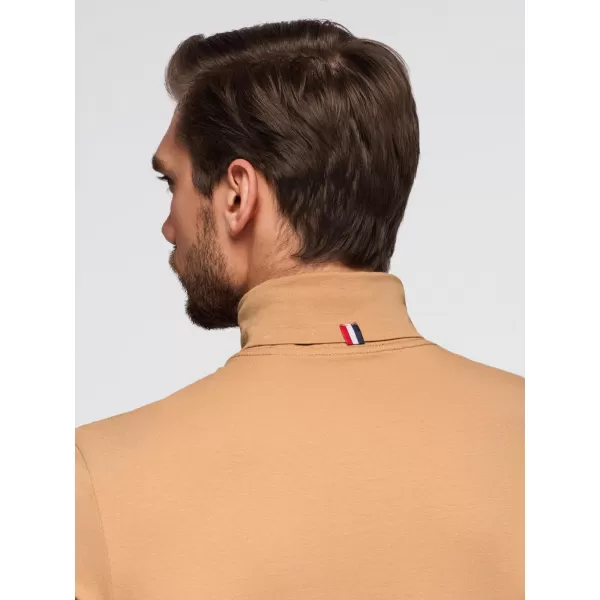  Cămaşă OMBRE OM-LSCL-0130 MARO DESCHIS 