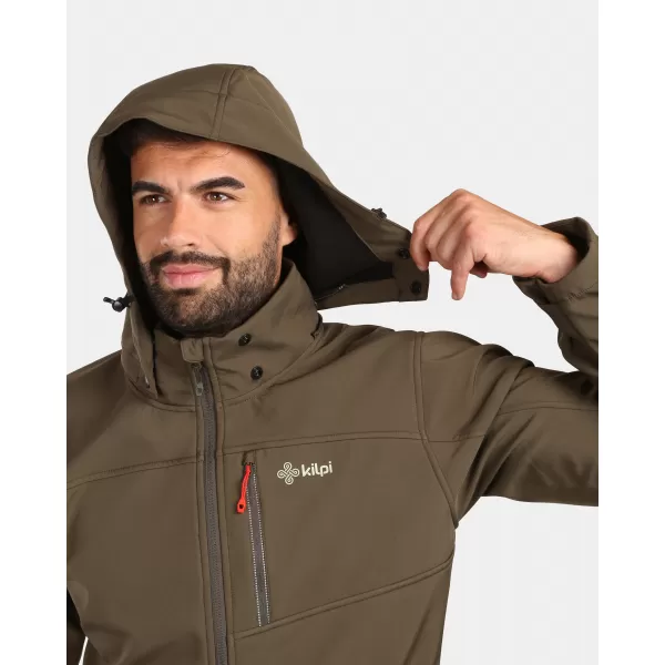  Jachetă softshell pentru bărbați KILPI RAVIO-M ZM0129KI VERDE 