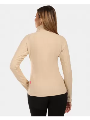 Hanorac de damă din fleece KILPI GLAMER-W ZL0210KI BEJ