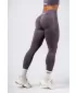 Jambiere de modelare fără cusături cu push-up maxim FLOW SEAMLESS 497 DARK GREY Nebbia