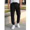Pantaloni pentru bărbați ALTISPORT ATS JOGGER CLASSIC - FIT NEGRU