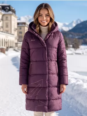 Palton de damă KIXMI VENECIA VIOLET