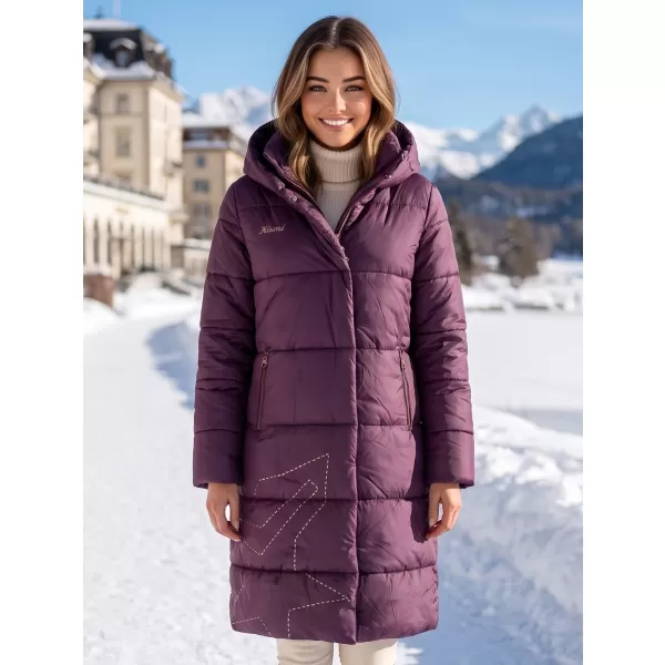  Palton de damă KIXMI VENECIA VIOLET 