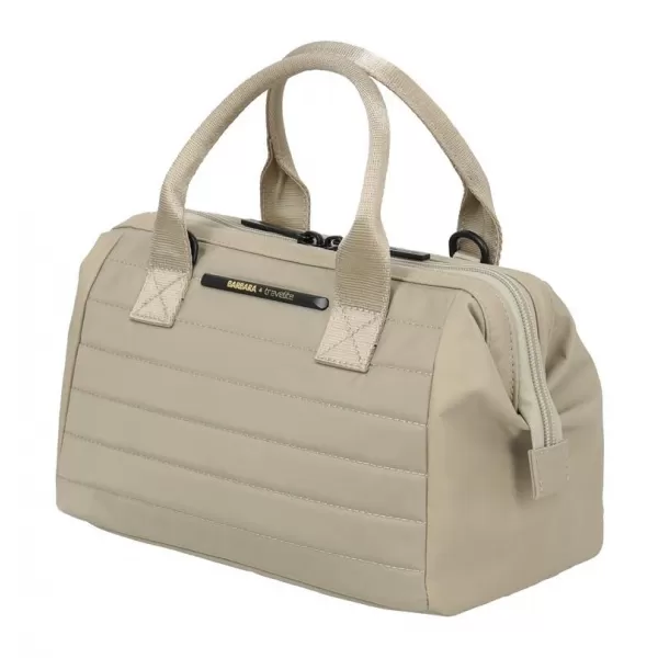  Geantă de mână TRAVELITE BARBARA STEPP COSMETIC BAG NUD SATINAT 