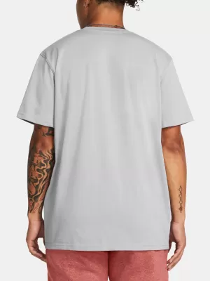Tricou pentru bărbați UNDER ARMOUR UA HW ARMOUR LABEL SS 1382831-011 GRI
