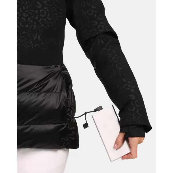  Jachetă de schi pentru femei KILPI LENA-W ZL0106KI NEGRU 
