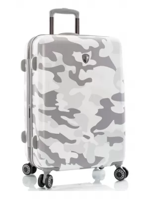 Valiză HEYS M CAMUFLAJ ALB