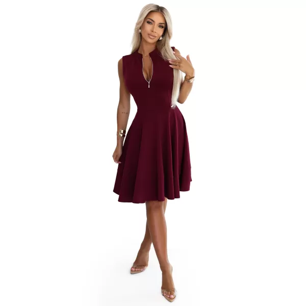  Rochie NUMOCO 573-4 BURGUNDIA 