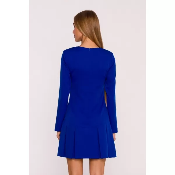  Rochie MOE M872 ALBASTRU REGAL 