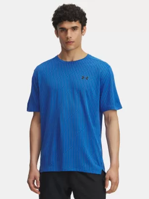 Tricou pentru bărbați UNDER ARMOUR UA TECH VENT JACQUARD ALBASTRU