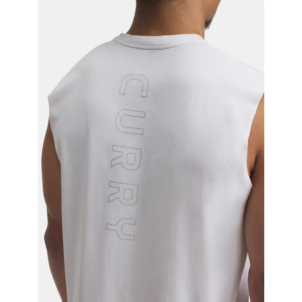  Maiou bărbătesc UNDER ARMOUR CURRY SLVS TEE 1390352-100 ALB 