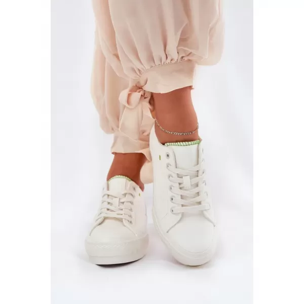  Adidași de damă BIG STAR RR274A295 WHITE Pantofi Big Star 