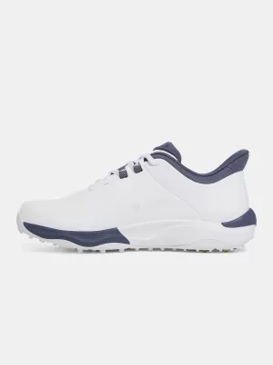 Pantofi pentru bărbați UNDER ARMOUR UA DRIVE PRO SL WIDE 3026921-102 ALB
