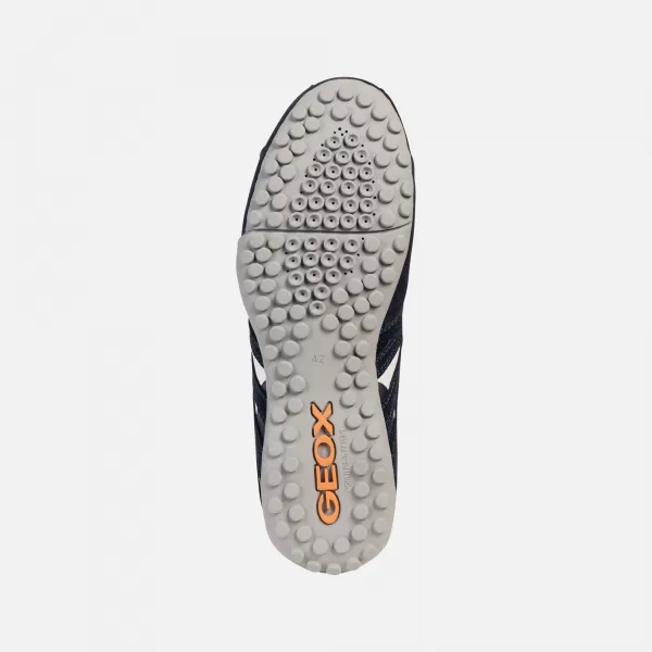  Adidași pentru bărbați GEOX SNAKE G002632 ALBASTRU ÎNCHIS 