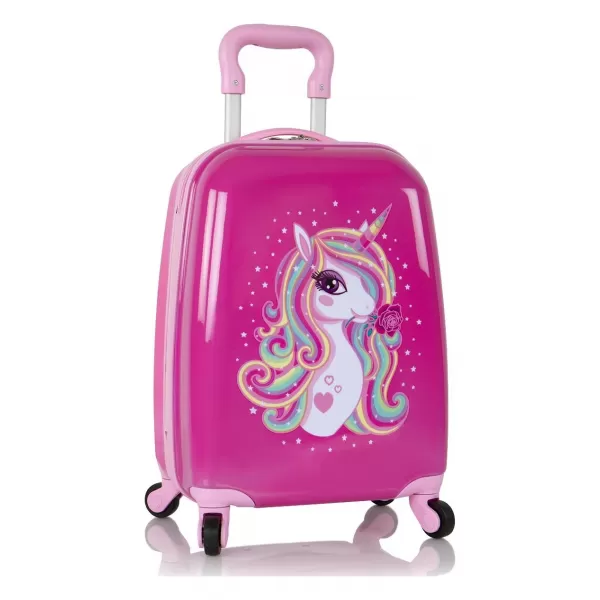  Valiză HEYS Kids 4w TRANDAFIR UNICORN 