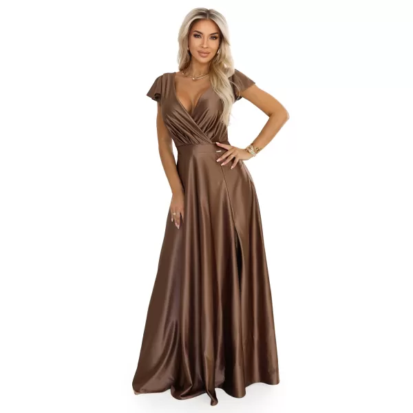  Rochie NUMOCO 411-14 MOCHA MOUSSE 