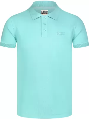 Mens t -thirt cu guler NORDBLANC ETERNITY NBSMT8166 ALBASTRU DESCHIS
