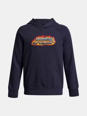 Hanorac pentru băiat UNDER ARMOUR UA RIVAL FLC FLAMIN WDMRK HD 6003781-403 ALBASTRU