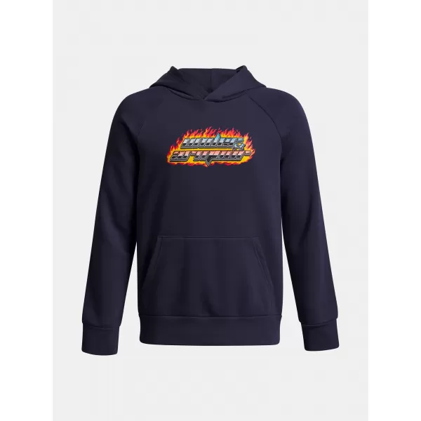  Hanorac pentru băiat UNDER ARMOUR UA RIVAL FLC FLAMIN WDMRK HD 6003781-403 ALBASTRU 