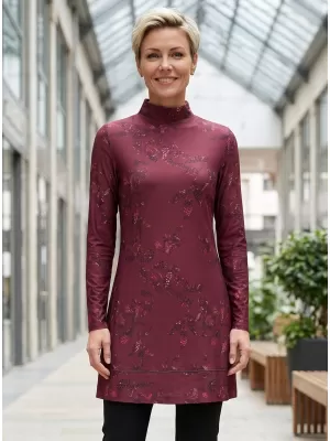Gâtul de damă ALTISPORT GWENITH BURGUNDIA