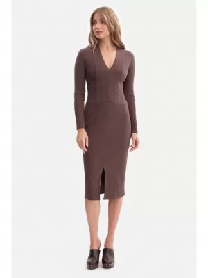 Rochie BEWEAR B307 MARO