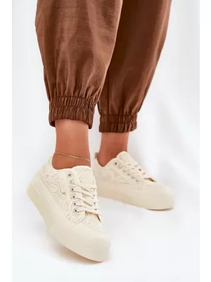 Pantofi BIG STAR de damă RR274630 BEI Pantofi Big Star