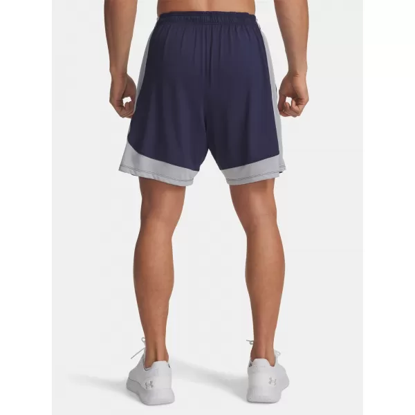  Pantaloni scurți pentru bărbați UNDER ARMOUR UA TECH VENT 2IN1 SHORT 6005917-410 ALBASTRU 