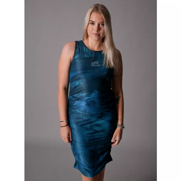  Rochie premium dama ALTISPORT VOJ/ALW096SAT03 KEROSENUL 