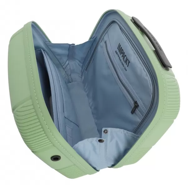  Valiză IMPACKT IP1 BEAUTY CASE VERDE DE PRIMĂVARĂ 