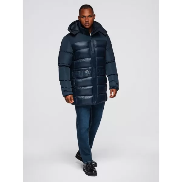  Sacou OMBRE OM-JALJ-0266 ALBASTRU MARIN 