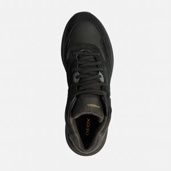  Pantofi pentru bărbați GEOX SPHERICA ACTIF X1 G011320 NEGRU 