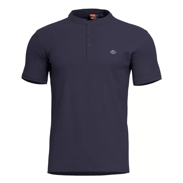  tricou PENTAGON LEVANTES HENLEY T-SHIRT K09025 ALBASTRU MARIN 