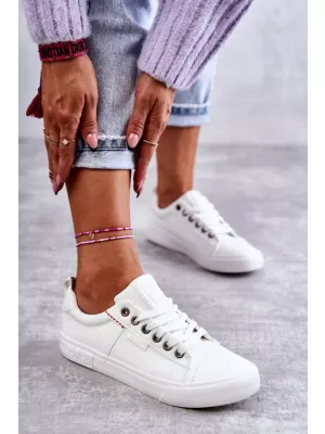 Adidași de damă BIG STAR KK274005 WHITE Pantofi Big Star