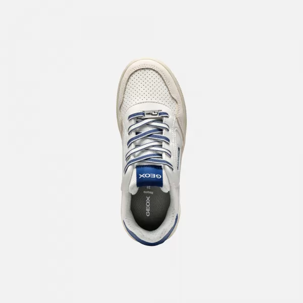  Adidași pentru băieți GEOX WASHIBA J55LQD05422C0899 ALB 