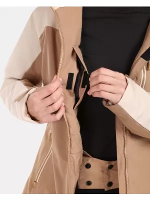 Jachetă de schi pentru femei KILPI FLIP-W ZL0110KI BEJ