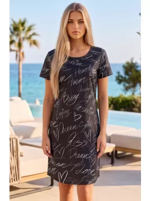 Tricou premium extins pentru femei ALTISPORT VOJ/ALW084SAT02 NEGRU