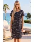 Tricou premium extins pentru femei ALTISPORT VOJ/ALW084SAT02 NEGRU