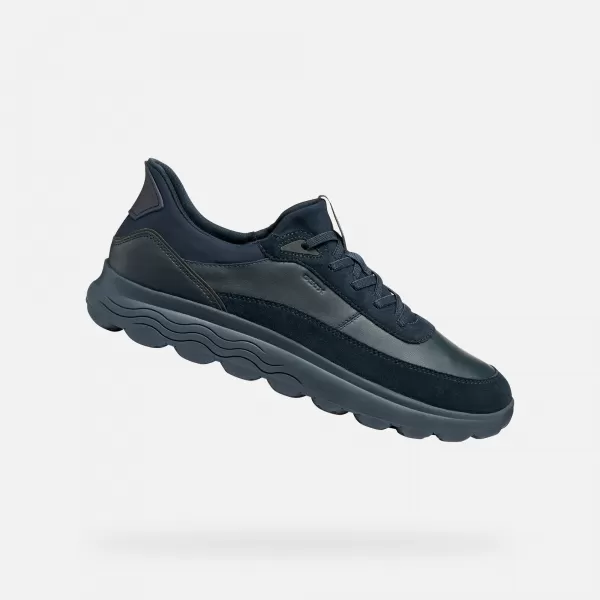  Adidași pentru bărbați GEOX SPHERICA PLUS G011480 ALBASTRU ÎNCHIS 