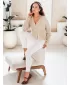 Cardigan pentru doamne DSTREET MY2511 PORTOCALE