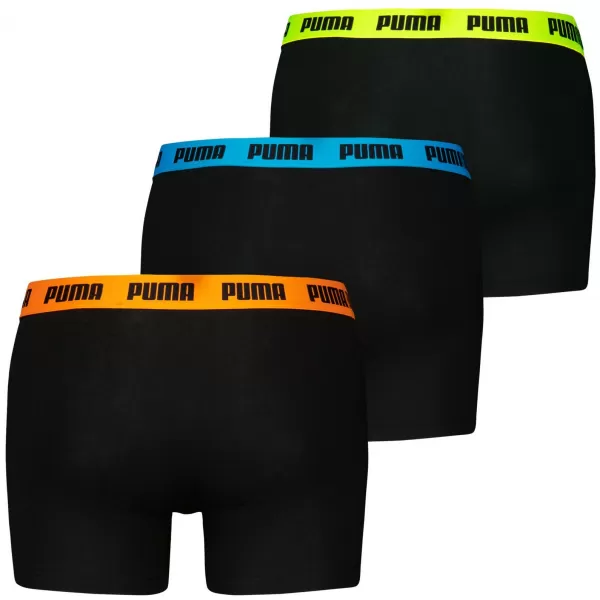  Boxer PUMA MEN EVERYDAY BOXER 3P 93832706 CULORILE LOGO -ULUI NEGRU/VAROS 