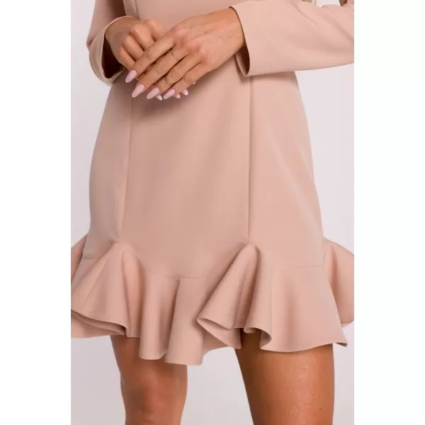  Rochie MOE M880 BEJ 