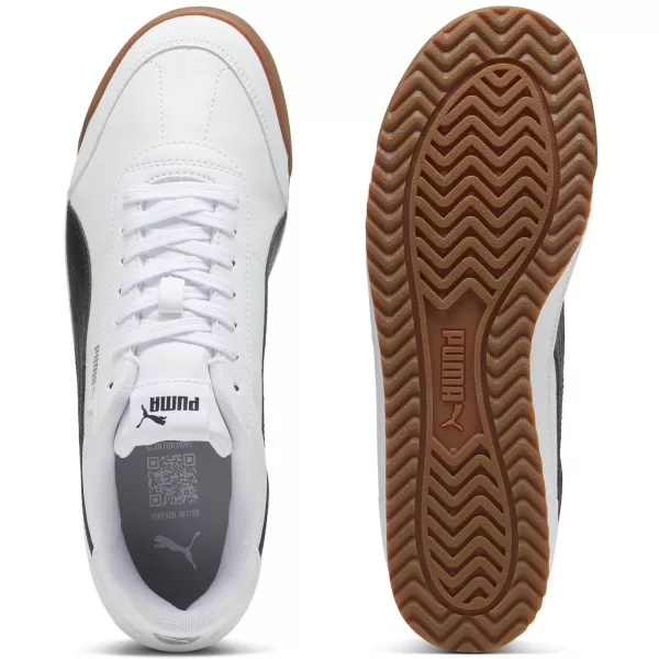  Pantofi pentru bărbați PUMA TURINO II 39745202 PUMA WHITE/PUMA BLACK/GREY 