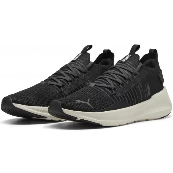  Cizme PUMA SOFTRIDE SYMMETRY FUZION LS 31148210 PUMA NEGRU/GRI ÎNCHIS 