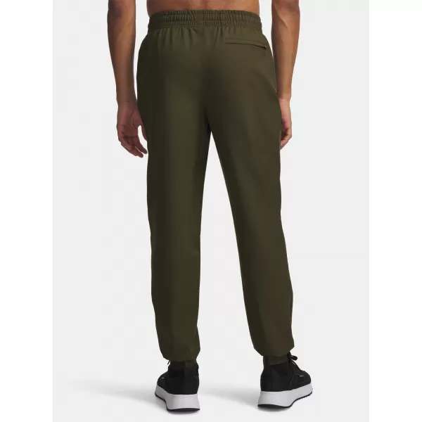  Pantaloni de trening pentru bărbați UNDER ARMOUR UA UNSTOPPABLE WOVEN JOGGER 1388823-308 VERDE 