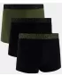 Boxeri pentru bărbați UNDER ARMOUR M UA PERF COTTON (3KS) 1383891-005 NEGRU CU MARIN DIN
