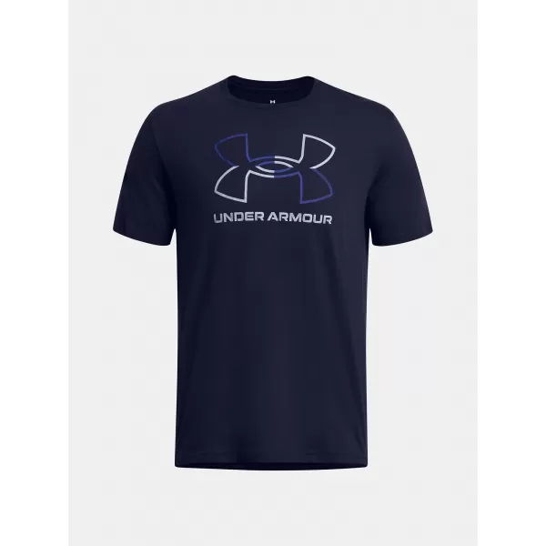  Tricou pentru bărbați UNDER ARMOUR UA GL FOUNDATION UPDATE SS 1382915-410 ALBASTRU 