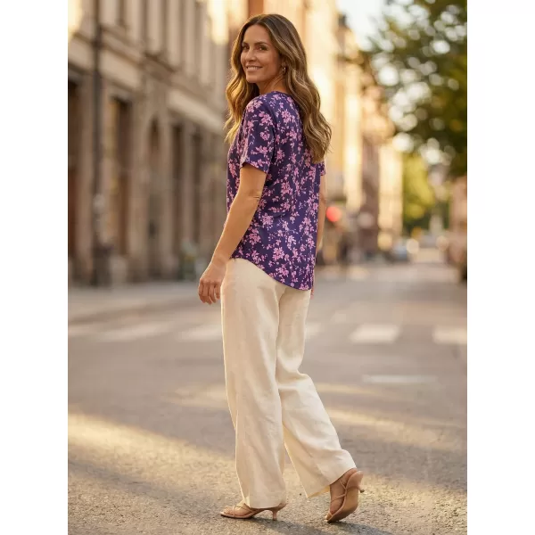 Tricou pentru femei ALTISPORT GYLDA ALBASTRU ÎNCHIS 