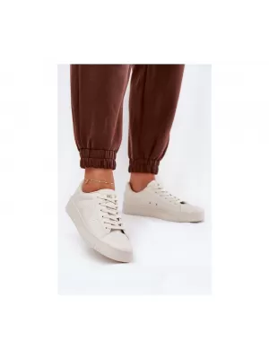 Adidasi de dama BIG STAR NN274578 BEJ Pantofi Big Star